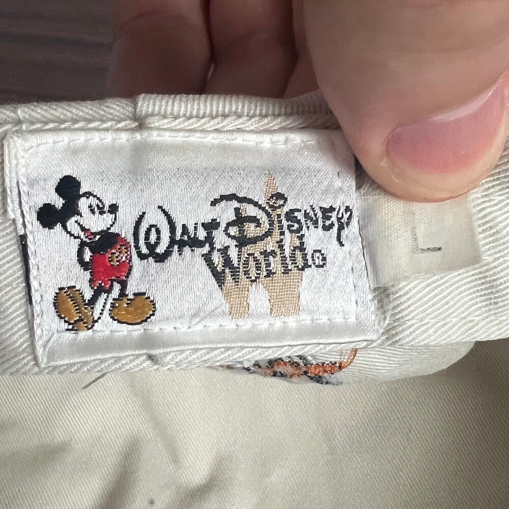 Walt Disney World Mens‎ L Vintage Preppy Old Money Dadcore Tigger Golf Flat Cap - Picture 9 of 9